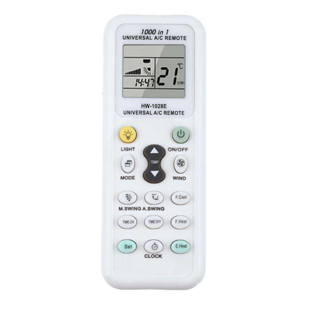 Universal LCD Remote Control for ACs - Compatible with 1000+ Models
