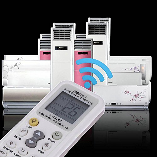 Universal LCD Remote Control for ACs - Compatible with 1000+ Models